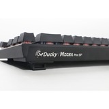 Ducky Mecha Pro SF RGB mechanisch toetsenbord Zwart, US lay-out (QWERTY), Cherry MX Silent Red, 65%, RGB leds, PBT double-shot