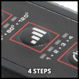 EINHELL GE-CF 18/320 P Li-Solo Accu Ventilator Rood/zwart, Accu en oplader niet inbegrepen