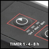 EINHELL GE-CF 18/320 P Li-Solo Accu Ventilator Rood/zwart, Accu en oplader niet inbegrepen