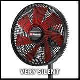 EINHELL GE-CF 18/320 P Li-Solo Accu Ventilator Rood/zwart, Accu en oplader niet inbegrepen