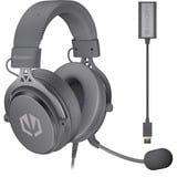 ENDORFY Viro Plus USB Alt Gray over-ear gaming headset Donkergrijs, USB-A, 3,5 mm aansluiting