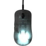 Endgame Gear OP1 RGB Gaming Muis - Dark Frost Zwart/transparant, 50 - 26.000 DPI, RGB led