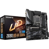 GIGABYTE Z690 UD AX DDR4 V2 (rev. 1.0), socket 1700 moederbord RAID, 2.5 Gb-LAN, WiFi 6E, BT, Sound, ATX