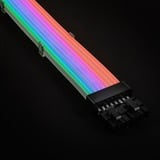 Lian Li Strimer Plus 8-pin(6+2) VGA extension cable kabel 30 centimeter, RGB led