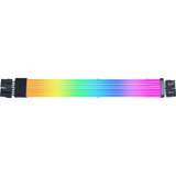 Lian Li Strimer Wireless PW8-1W - 2x6+2-pin RGB GPU verlengkabel 0,34 meter, RGB leds
