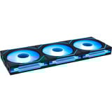 Lian Li UNI FAN SL-INFINITY 120 Wireless Reversed Blade case fan Zwart, 3 stuks
