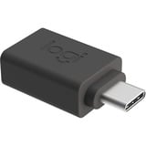 Logitech Logi USB C to USB A Adaptor adapter Grafiet