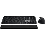 Logitech MX Keys S Combo for Mac, desktopset Grijs/zwart, US-International, Bluetooth Low Energy