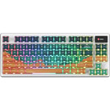 MSI FORGE GK600 TKL WIRELESS MARS RGB mechanisch gaming toetsenbord Wit, US-International lay-out (QWERTY), 80% (TKL)
