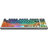 MSI FORGE GK600 TKL WIRELESS MARS RGB mechanisch gaming toetsenbord Wit, US-International lay-out (QWERTY), 80% (TKL)