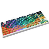 MSI FORGE GK600 TKL WIRELESS MARS RGB mechanisch gaming toetsenbord Wit, US-International lay-out (QWERTY), 80% (TKL)