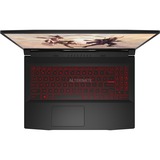 MSI GF66 Katana 11UD-807NL 15.6" gaming laptop Zwart | i5-11400H | RTX 3050 Ti | 16 GB | 512 GB SSD