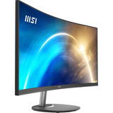 MSI Pro MP341CQ 34" Curved UltraWide Monitor Zwart, 2x HDMI, 1x Displayport, Audio, FreeSync