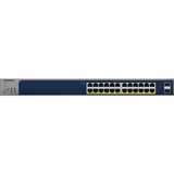 Netgear 24-poorts Gigabit Ethernet Hi-Power PoE+ Smart Switch met 2 SFP-poorten (GS724TPP) Blauw
