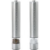 ProfiCook Peper- en zoutmolen Set PC-PSM 1031 Roestvrij staal/transparant