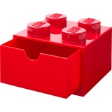 Room Copenhagen LEGO Brick Drawer 4 Rood opbergdoos Rood