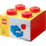 Room Copenhagen LEGO Brick Drawer 4 Rood opbergdoos Rood
