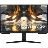 SAMSUNG Odyssey G5A LS27AG500NUXEN 27" Gaming Monitor Zwart, 1x HDMI, 1x DisplayPort, 165 Hz