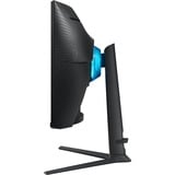 SAMSUNG Odyssey G6 G650 32" gaming monitor Zwart, 2x HDMI, 1x DisplayPort, 2x USB-A, 1x RJ-45, 240 Hz