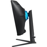 SAMSUNG Odyssey G6 G650 32" gaming monitor Zwart, 2x HDMI, 1x DisplayPort, 2x USB-A, 1x RJ-45, 240 Hz