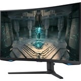 SAMSUNG Odyssey G6 G650 32" gaming monitor Zwart, 2x HDMI, 1x DisplayPort, 2x USB-A, 1x RJ-45, 240 Hz