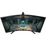 SAMSUNG Odyssey G6 G650 32" gaming monitor Zwart, 2x HDMI, 1x DisplayPort, 2x USB-A, 1x RJ-45, 240 Hz