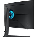 Samsung Odyssey G6 G650 32" gaming monitor Zwart, 2x HDMI, DisplayPort, 2x USB-A, RJ-45, 240 Hz