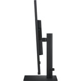 Samsung ViewFinity S7 S70D UHD 37" 4K monitor Zwart, 1x DisplayPort, 1x HDMI, 1x USB-A, 1x RJ-45