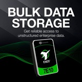 Seagate Exos 7E10 4 TB harde schijf SATA 6 Gb/s