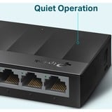 TP-Link LS1005G switch Zwart, Unmanaged