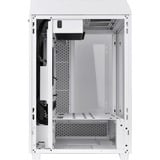 Thermaltake The Tower 500 Snow midi tower behuizing Wit | 4x USB-A | 1x USB-C | Tempered Glass