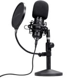 Trust GXT 269 Emita II Streamingmicrofoon Zwart, met tafelstandaard