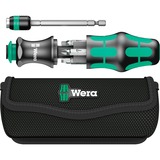 Wera Kraftform Kompakt 26 met etui, 7‑delig dopsleutel Zwart/groen