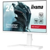 iiyama G-Master Red Eagle GB2470HSU-W6 24" gaming monitor Wit, HDMI, DisplayPort, USB, Audio