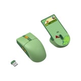 8BitDo Retro R8 Mouse - Forest Wonder Lichtgroen, 50 - 26000 DPI, Bluetooth / USB-C / 2.4 GHz