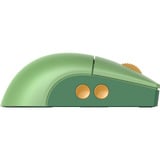 8BitDo Retro R8 Mouse - Forest Wonder Lichtgroen, 50 - 26000 DPI, Bluetooth / USB-C / 2.4 GHz