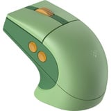 8BitDo Retro R8 Mouse - Forest Wonder Lichtgroen, 50 - 26000 DPI, Bluetooth / USB-C / 2.4 GHz