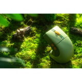8BitDo Retro R8 Mouse - Forest Wonder Lichtgroen, 50 - 26000 DPI, Bluetooth / USB-C / 2.4 GHz