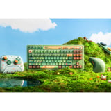 8BitDo Retro R8 Mouse - Forest Wonder Lichtgroen, 50 - 26000 DPI, Bluetooth / USB-C / 2.4 GHz