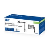 ACT Connectivity Essentials monitorarm 34" Zwart