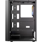 Antec AX27 RGB Elite midi tower behuizing Zwart | 3x USB-A | Tempered Glass