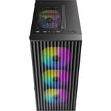 Antec AX27 RGB Elite midi tower behuizing Zwart | 3x USB-A | Tempered Glass