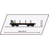 COBI Schwerer Plattformwagen Type SSYS Constructiespeelgoed Schaal 1:35