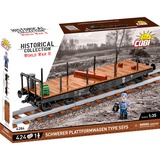 COBI Schwerer Plattformwagen Type SSYS Constructiespeelgoed Schaal 1:35