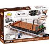 COBI Schwerer Plattformwagen Type SSYS Constructiespeelgoed Schaal 1:35