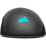 Corsair SABRE RGB PRO WIRELESS  gaming muis Zwart, 100 - 26.000 dpi, RGB led