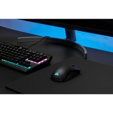 Corsair SABRE RGB PRO WIRELESS  gaming muis Zwart, 100 - 26.000 dpi, RGB led