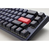 Ducky One 3 Cosmic Blue SF RGB mechanisch toetsenbord Donkerblauw, US lay-out (QWERTY), Cherry MX Red, 65%, RGB leds, Double-shot PBT, Hot-swappable, QUACK Mechanics