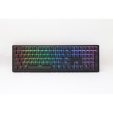 Ducky Zero 6108 Classic Black RGB mechanisch gaming toetsenbord Zwart, US lay-out (QWERTY), Cherry MX2A Red, 100%, RGB leds, Double-shot PBT, hot swap, 2.4GHz | Bluetooth | USB-C