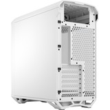 Fractal Design Torrent Compact White TG Clear midi tower behuizing Wit | 2x USB-A | 1x USB-C | Tempered Glass